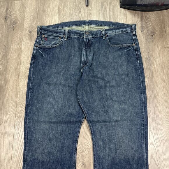 Polo Ralph Lauren Classic Fit 867 Blue Medium Wash Denim Jeans Size Men's 42x30 - Picture 3 of 8